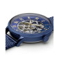 Pierre Lannier - Montre Automatique Homme - Boitier et Bracelet Acier Bleu - Ref 318B468