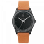 Montre Homme Pierre Lannier Candide en Cuir Marron Ref 214K434