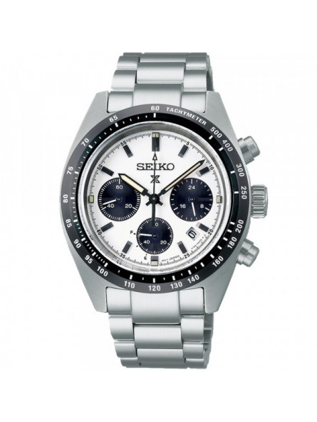 Seiko - Montre Homme Prospex - Chronographe - Bracelet acier - Ref SSC813P1