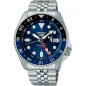 Montre Homme SEIKO 5 GMT Automatique SKX Bleu Acier Gris - SSK003K1 Montre Homme SEIKO 5 GMT Automatique SKX Bleu Acier Gris - SSK003K1