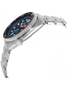 Montre Homme SEIKO Prospex Padi Turtle Bleu Acier Argenté - SRPE99K1