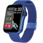 Montre Homme Connectée Smarty 2.0 New Standing en Métal Bleu Ref SW028E03