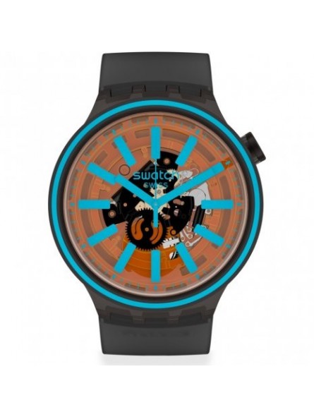 Montre Homme Swatch Big Bold Fire Taste Squelette - SO27B112