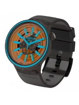 Montre Homme Swatch Big Bold Fire Taste Squelette - SO27B112