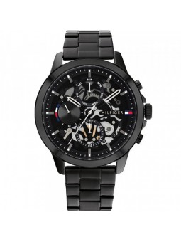 Montre Homme Tommy Hilfiger Henry en Acier Noir Ref 1710478