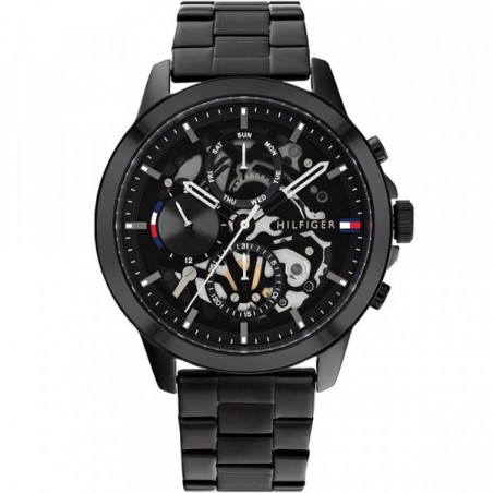 Montre Homme Tommy Hilfiger Henry en Acier Noir Ref 1710478