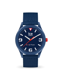 Montre Unisexe Ice Watch solar power - Blue tide - Medium - 3H - Réf. 020059
