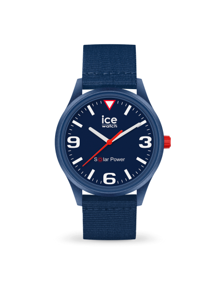 Montre Unisexe Ice Watch solar power - Blue tide - Medium - 3H - Réf. 020059