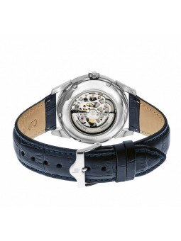 Montre Homme LIP Himalaya Auto Squelette Cuir Bleu - 671554
