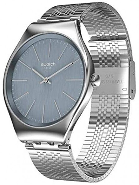 Montre Homme Swatch Skinsportchic Acier, Cadran bleu gris - SYXS122GG