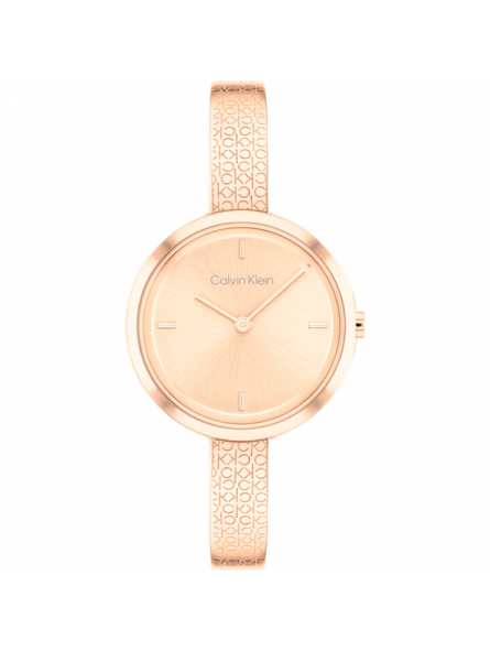 Montre Femme Calvin Klein Beam en Métal Doré Rose Ref 25200183