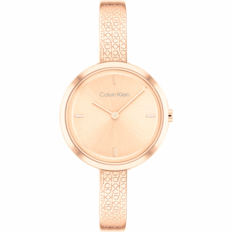 Montre Femme Calvin Klein Beam en Métal Doré Rose Ref 25200183