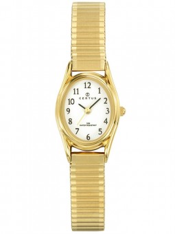 Montre Femme Certus Cadran Ovale Or - 630715