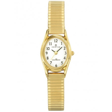 Montre Femme Certus Cadran Ovale Or - 630715