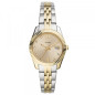 Fossil - Montre Femme MAILLE BICOLORE - Ref ES4949