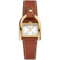 Fossil - Montre Harwell Femme - Boitier Acier PVD Doré - Bracelet Cuir Marron - Ref ES5264