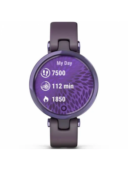 Montre Femme Connectée Garmin Lily en Plastique Violet Ref 010-02384-12