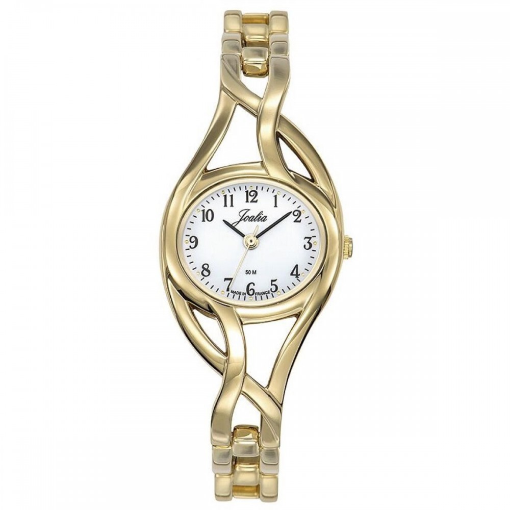 Montre Femme Certus Joalia en Métal Doré Ref 630506