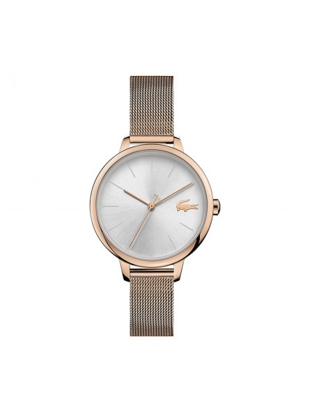 Montre Femme Lacoste Cannes Bracelet Acier doré rose - 2001103