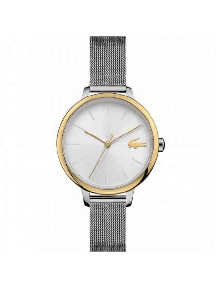 Lacoste - Montre Cannes Femme - Boitier Acier Argenté - Bracelet Acier Argenté - Ref 2001127