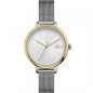 Lacoste - Montre Cannes Femme - Boitier Acier Argenté - Bracelet Acier Argenté - Ref 2001127