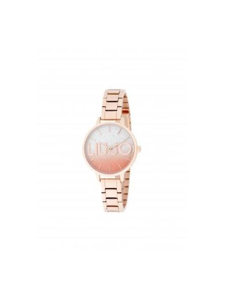 Montre Femme Liu Jo Couple Light Rose Gold Or Paillette - TLJ1793