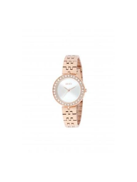 Montre Femme Liu Jo Cristal Chic Or Gold Rose Quartz - TLJ1706