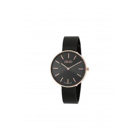 Montre Femme Liu Jo Glamour Globe Maxi Black TLJ1416