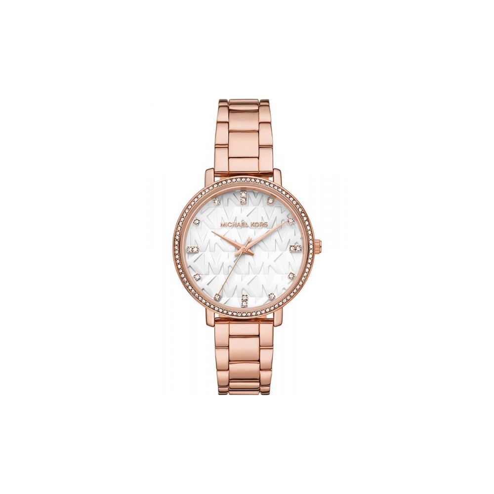 Montre Femme Michael Kors Pyper en Acier Doré Rose Ref MK4594