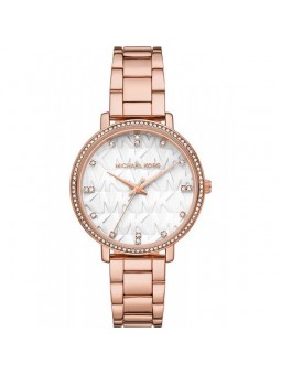 Montre Femme Michael Kors Pyper en Acier Doré Rose Ref MK4594