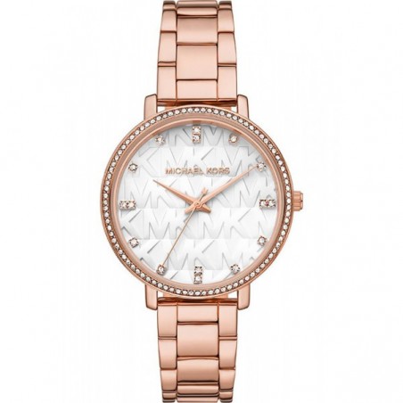 Montre Femme Michael Kors Pyper en Acier Doré Rose Ref MK4594