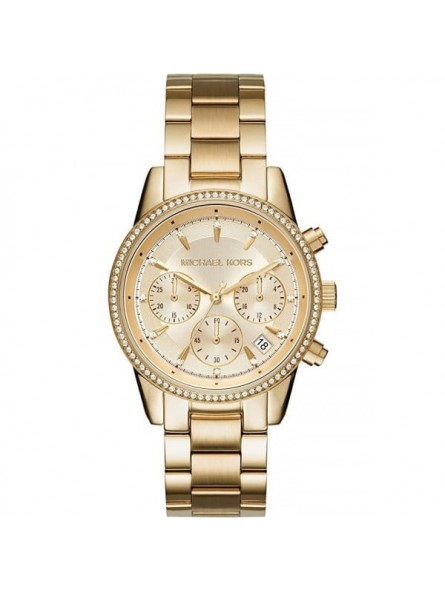Montre Femme Michael Kors Ritz en Acier Doré Ref MK6356
