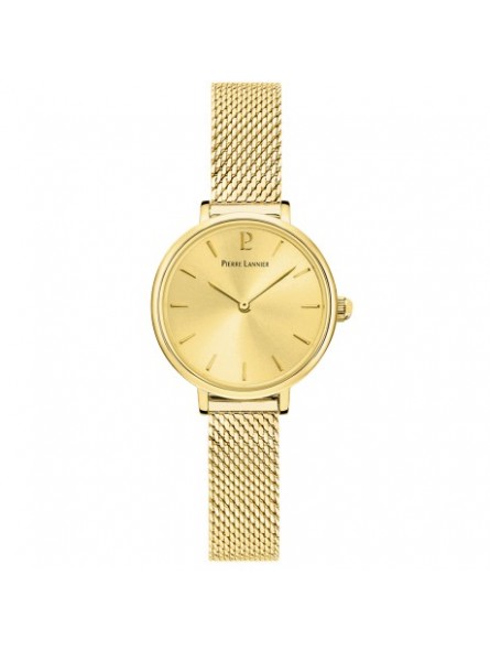Montre Femme Pierre Lannier Nova Champagne Bracelet Milanais - 014J548 Montre Femme Pierre Lannier Nova Champagne Bracelet Milanais - 014J548