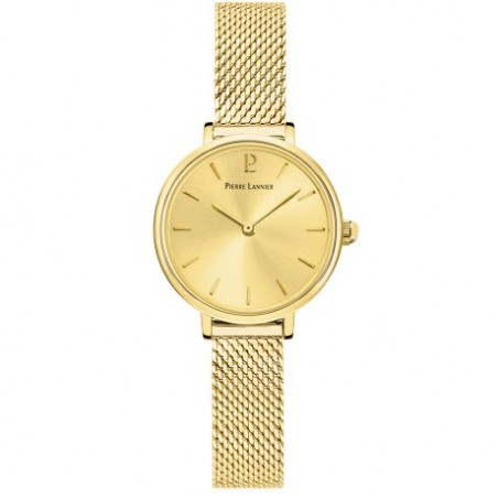 Montre Femme Pierre Lannier Nova Champagne Bracelet Milanais - 014J548