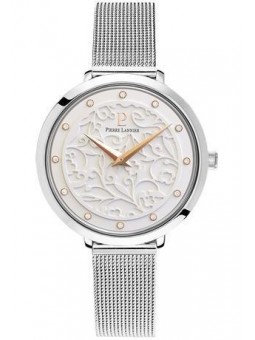 Montre Femme Pierre Lannier Eolia Blanc Motif Milanais - 040J608