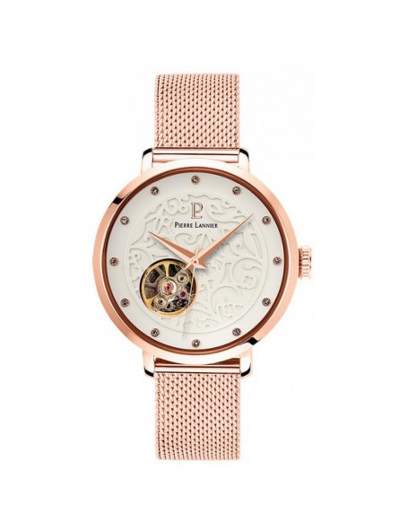 Montre Femme Pierre Lannier Eolia Coeur Ouvert Or Rose - 310F908