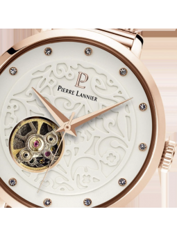 Montre Femme Pierre Lannier Eolia Coeur Ouvert Or Rose - 310F908