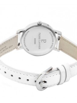 Montre Femme Pierre Lannier Multiples en Cuir Blanc Ref 009M600
