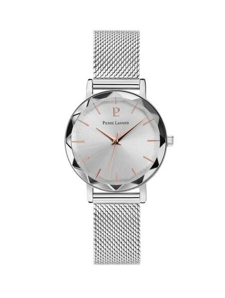 Pierre Lannier - Montre Femme  - Boîtier et Bracelet Acier Argenté - Ref 009M628