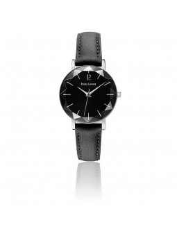 Montre Femme Pierre Lannier Multiples en Cuir Noir Ref 009M633
