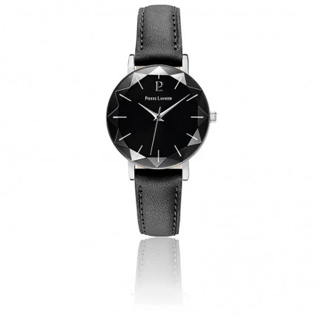 Montre Femme Pierre Lannier Multiples en Cuir Noir Ref 009M633