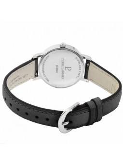 Montre Femme Pierre Lannier Multiples en Cuir Noir Ref 009M633