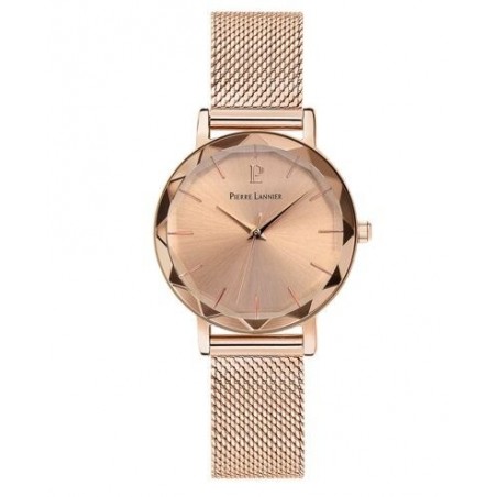 Montre Femme Pierre Lannier Multiples en Acier Rose Ref 010P958
