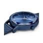Pierre Lannier - Montre F Multiples - Boîtier Acier Bleu - Bracelet Acier Bleu - Ref 010P968
