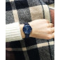 Pierre Lannier - Montre F Multiples - Boîtier Acier Bleu - Bracelet Acier Bleu - Ref 010P968