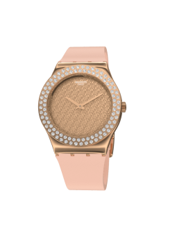 Montre Femme Swatch Irony Medium Pink Confusion Rose - YLG140