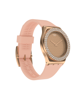 Montre Femme Swatch Irony Medium Pink Confusion Rose - YLG140