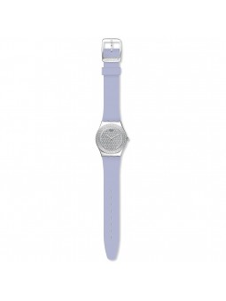 Montre Femme Swatch Lovely Lilac Lila Strass - YLS216