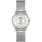 Montre Femme Swatch Skin Classic Biosourced en Métal Argenté Ref SS08M100M