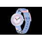 Montre Enfant Flik Flak Pandi Panda en Nylon Bleu Ref FBNP163